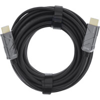 InLine® HDMI AOC Kabel, Ultra High Speed HDMI Kabel, 8K4K, schwarz, 70m