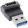 InLine® USB 3.2 Adapter, USB-A Stecker zu intern USB-E Frontpanel Buchse