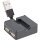 InLine® USB 2.0 Hub, 4 Port, Quadrat, Kabel 4cm, Kunststoff