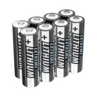 ANSMANN 1512-0012 Lithium Batterie Mignon AA, 8er-Pack