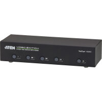 ATEN VS0401 Monitor-Umschalter VGA 4-fach, mit Audio,...