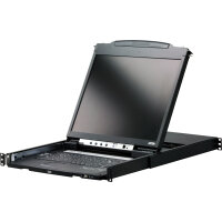 ATEN CL5800N 19" Slideaway KVM LCD Console, USB,...