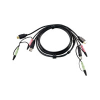 ATEN 2L-7D02UH KVM Kabelsatz, HDMI, USB, Audio,...