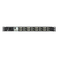 ATEN CL6708MW KVM-Switch 8-fach, Slideaway-Konsole mit 17,3" FullHD-Display, DVI, USB, 19-Zoll-Rackmontage, DE-Layout