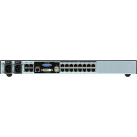 ATEN KN2116VA KVM-Over-IP-Switch 16-fach, DVI-D, USB, PS/2, Audio, Virtual Media