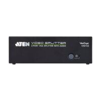 ATEN VS0102 Video-Splitter VGA/Audio 2-Port-Verteiler 450 MHz