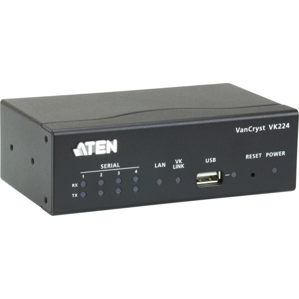 ATEN VK224 serielle Erweiterungsbox 4-Port RS232 für Steruerungseinheit VK2100