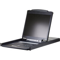 ATEN CL1308N KVMP-Switch, 8-Port, 19" LCD-Konsole,...