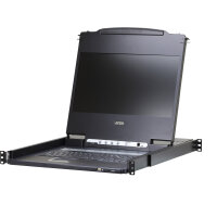 ATEN CL6700MW, KVM-Konsole, 17,3" Full HD LCD, DVI,...