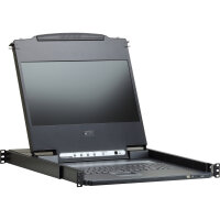 ATEN CL6700MW, KVM-Konsole, 17,3" Full HD LCD, DVI,...