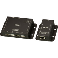 ATEN UCE3250, USB Verlängerung 4-Port, USB 2.0 Cat.5...