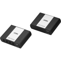 ATEN UEH4102, USB over LAN Verlängerung 4-Port, USB 2.0 Cat.5 Extender (bis zu 100m)