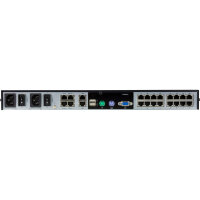 ATEN KN1116VA KVM-Over-IP Switch 16-Port, mit virtuellen Datenträgern, max. 1920 x 1200