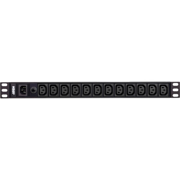 ATEN PE0112G 19" Stromverteilung 1HE 10A 12-Port IEC-C13 Basic PDU