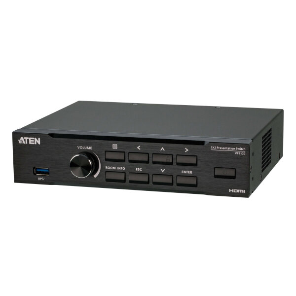 ATEN VP2120 Seamless Presentation Switch mit Quad View Multistreaming