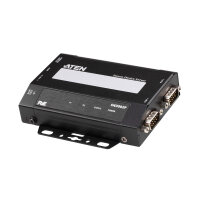 ATEN SN3002P 2-Port RS-232 Secure Device Server mit PoE...