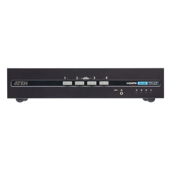 ATEN CS1144H4 4-Port KVM Secure Switch mit USB 4K HDMI Dual-Display (PSD PP v4.0-konform)