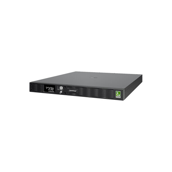 CyberPower PR1000ELCDRT1U SmartApp Line-Interactive 1000VA/800W, Rackmount 1HE