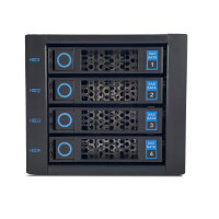 FANTEC WR-NVMeU.2-C3141 U.2/SAS/SATA Backplane für 4x 3,5"/2,5" NVMe/SSD/HDD