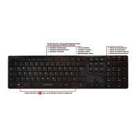 LC-Power LC-KEY-5B-ALU, Aluminium-Tastatur im...