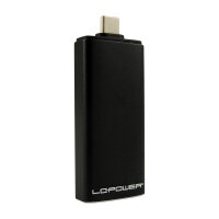 LC-Power LC-M2-C-42MM M.2-SATA-SSD-Gehäuse, USB 3.2 Gen.2, schwarz