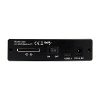 LC-Power LC-35U3-Becrux-C1, externes 3,5"-SATA-Festplattengehäuse, USB-C, Alu, schwarz