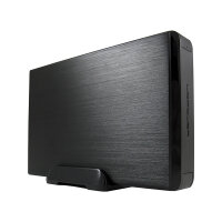 LC-Power LC-35U3-Hydra, externes 3,5"-SATA-Festplattengehäuse USB 3.0, Alu, schwarz