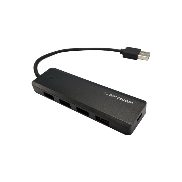 LC-Power LC-HUB-U3-4-V2 USB 3.2 Gen.1x1 4-port USB-Hub