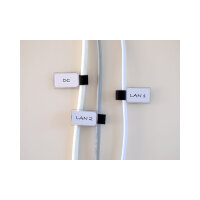 Label-The-Cable Mini, LTC 2510, 10er Set schwarz