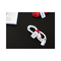 Label-The-Cable Mini, LTC 2530, 10er-Set mix (rot, blau, gelb, Anzahl variiert)