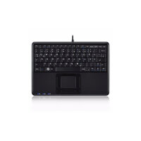 Perixx PERIBOARD-510 H PLUS DE, Mini USB-Tastatur,...