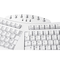 PERIXX PERIBOARD-612W DE, ergonomische Tastatur,...