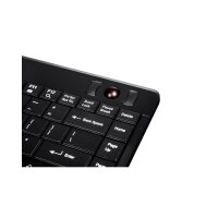 Perixx PERIBOARD-706 PLUS US, Mini Tastatur, Trackball,...