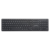 Perixx PERIBOARD-718B DE, Tastatur Wireless, mit Hintergrundbeleuchtung, schwarz