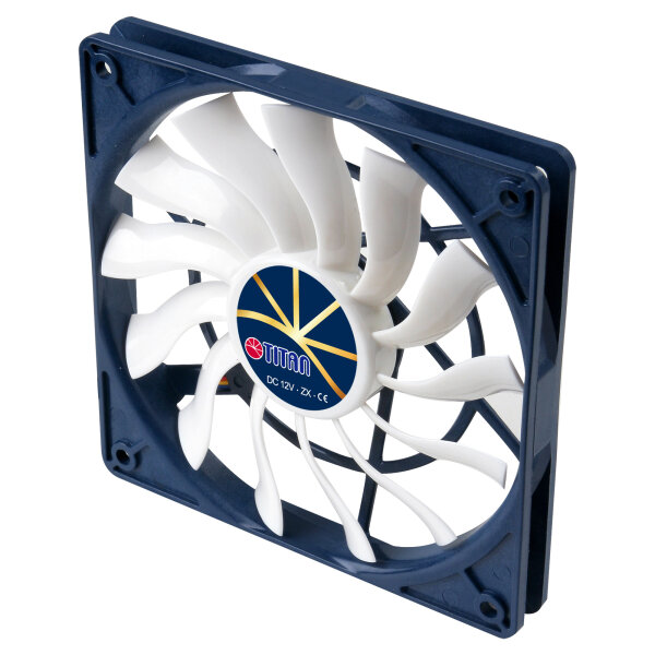 Titan TFD-12015H12ZP/KE(RB) Lüfter 120x120x15mm Extreme Fan, PWM, leise