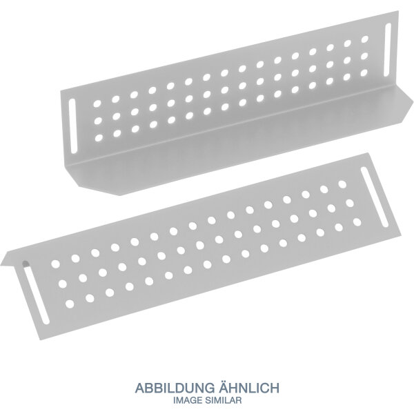 Triton RAC-NL-X04-X1 Schwerlastschienen 780mm, für 1000mm Schranktiefe, grau