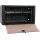 Triton RKA-10-AS4-BAX-X1 10"/19" Wandschrank Hybrid, Glastür, T=360mm, schwarz