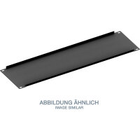 Triton RAB-ZP-X06-A1 19" Blindplatte 6HE, schwarz