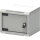 Triton RBA-04-CS3-CAX-C1 10" Wandschrank 4HE, mit Vollblechtür, grau