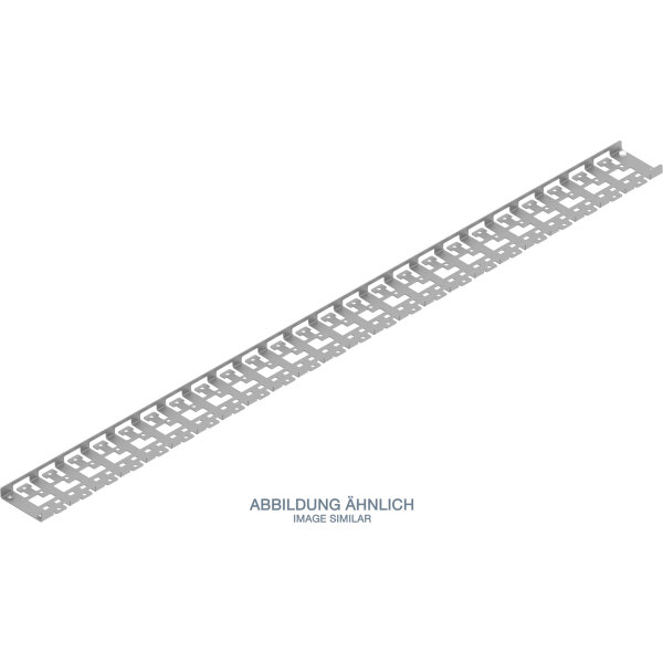 Triton RAC-VP-X53-X1 Kabel-Rangierpanel für 1000mm tiefen Schrank, grau