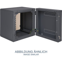 Triton RBA-15-AD5-BAX-A1 19" Wandschrank 15HE, 600x515mm, zweiteilig, schwarz